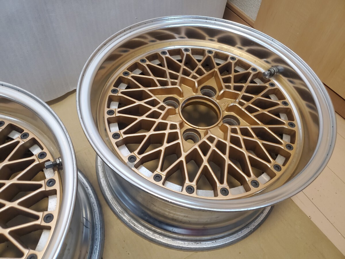 SSR スピードスター スターフォーミュラ アルミホイール 15インチ 15×7.5jj オフセット+20 タイプC pcd114.3 2本 当時物_画像5