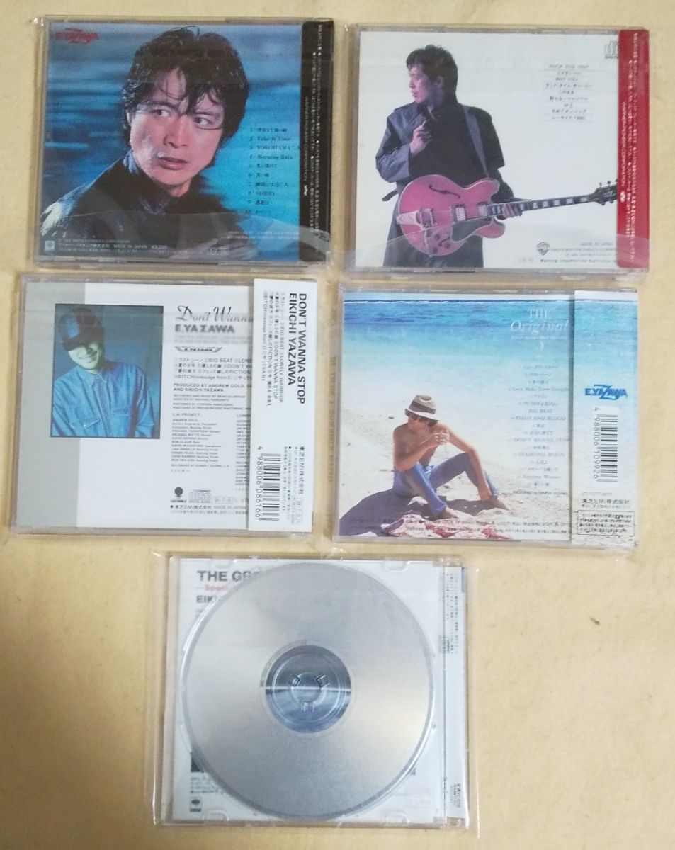 中古CD/矢沢永吉 5枚～ザ・グレート・オブ・オール/YOKOHAMA 二十才まえ/アイ・アム・ア・モデルなど