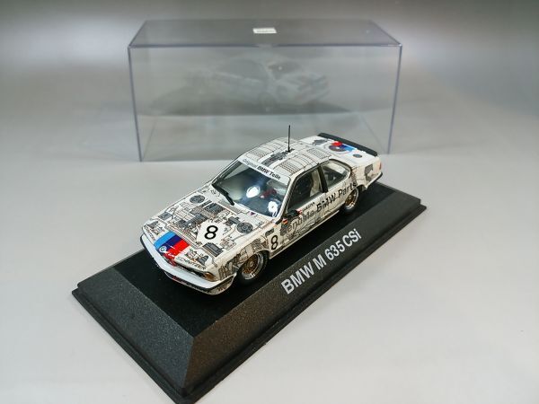 BMWディーラー特注 ミニチャンプス 1/43　BMW　M635　CSI