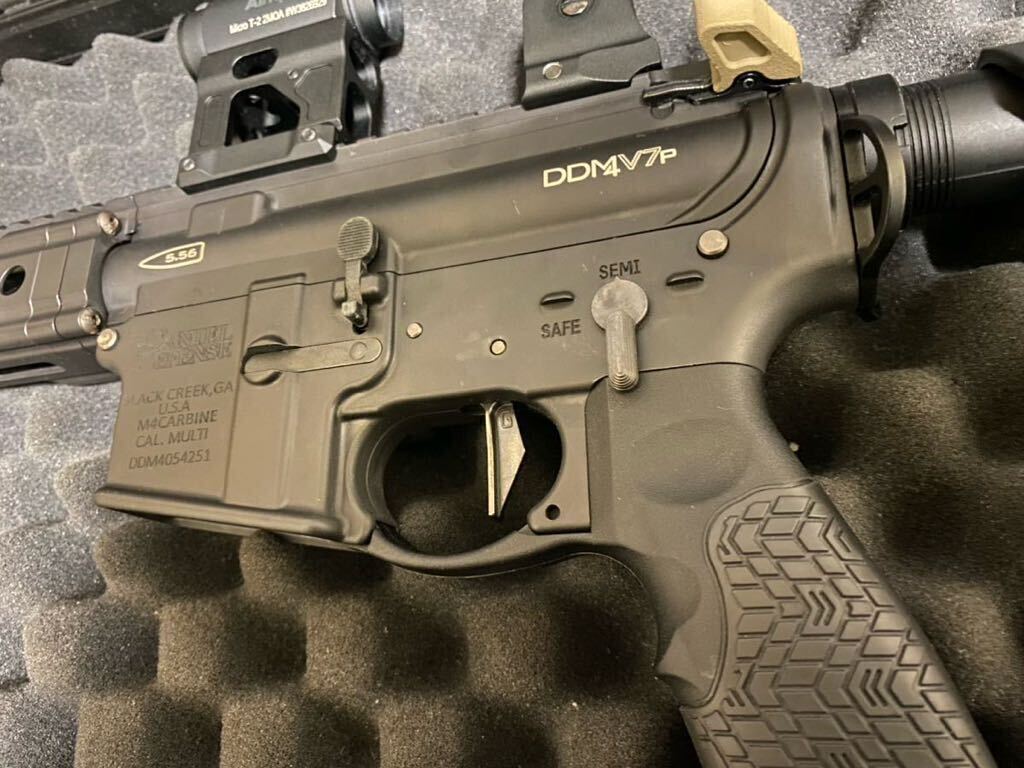 東京マルイMWSベース DanielDefense DDM4V7Pカスタムセラコート(ダニエルディフェンスDD gbb ガスガン Daniel defence_画像6