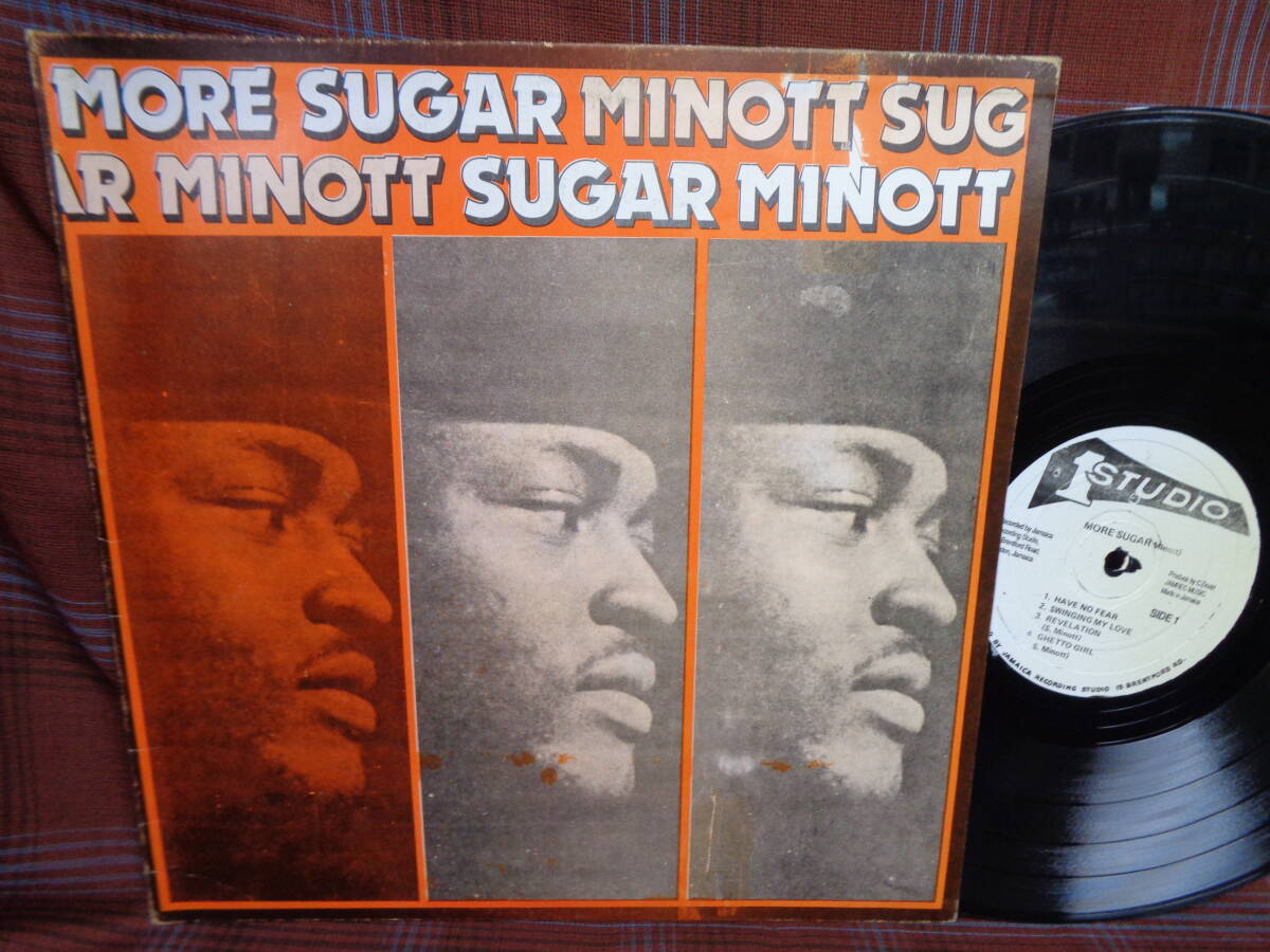 L#4239◆LP◆ シュガー・マイノット More SUGAR MINOTT ジャマイカ盤 Studio One PSO LP 0999_画像1