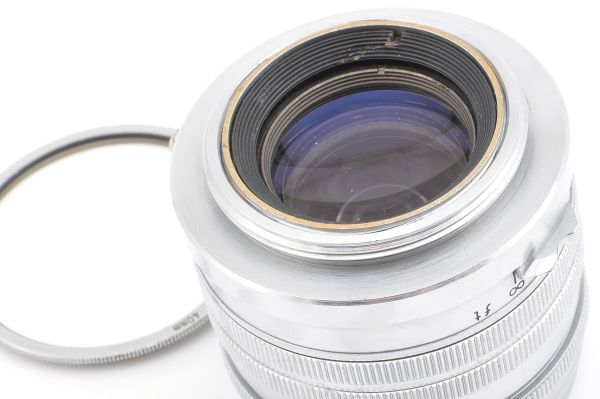 CANON LENS 50mm F1.8 キヤノン レンズ キャップ フィルター Lマウント L39 日本 キャノン カメラ 50/1.8 Leica ライカ Leitz ライツ 5 18_画像4