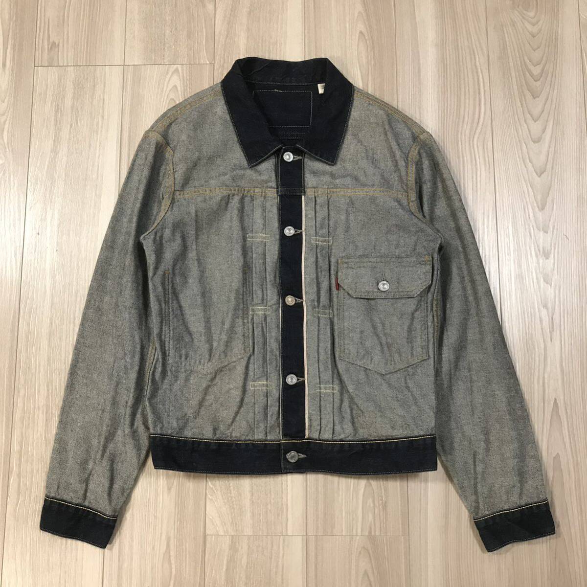 LEVI'S LEVIS BEAMS INSIDE OUT Trucker jacket 2nd BIG E LEVI'S LEVIS BEAMS INSIDE OUT Trucker jacket 2nd BIG E