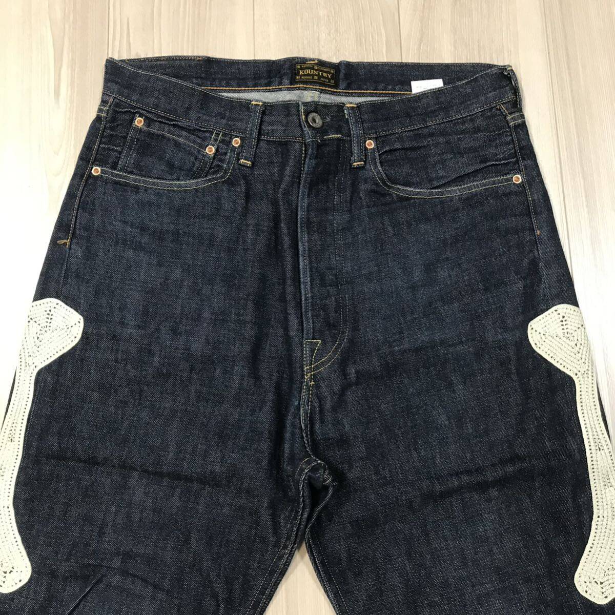 KAPITAL Skull Bone Denim Pants kountry japan century boro 5P KAPITAL Skull Bone Denim Pants kountry japan century boro 5P