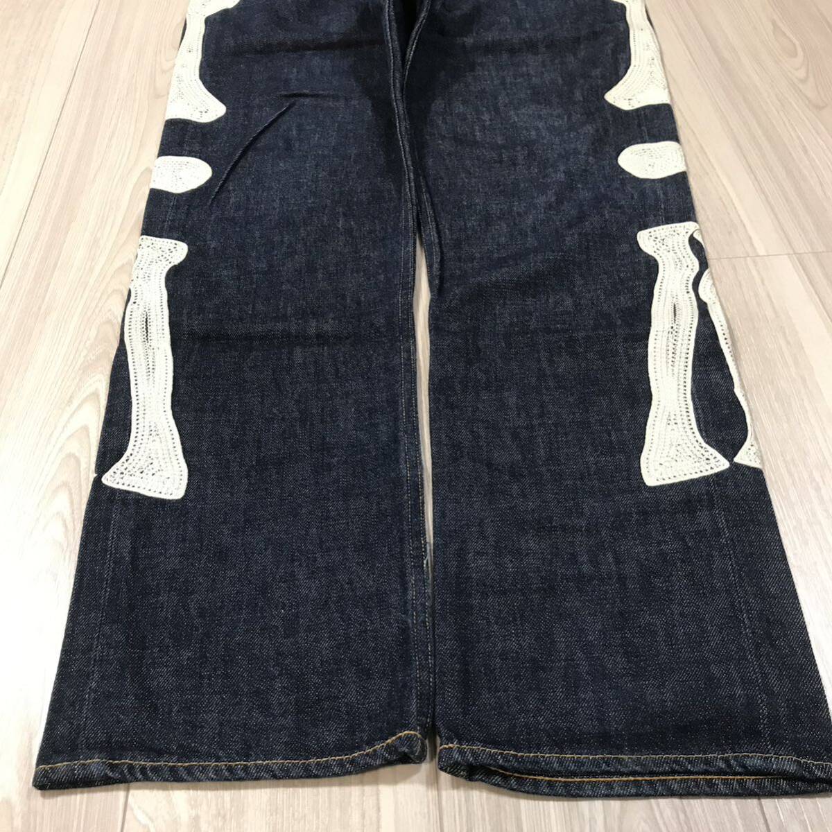 KAPITAL Skull Bone Denim Pants kountry japan century boro 5P KAPITAL Skull Bone Denim Pants kountry japan century boro 5P