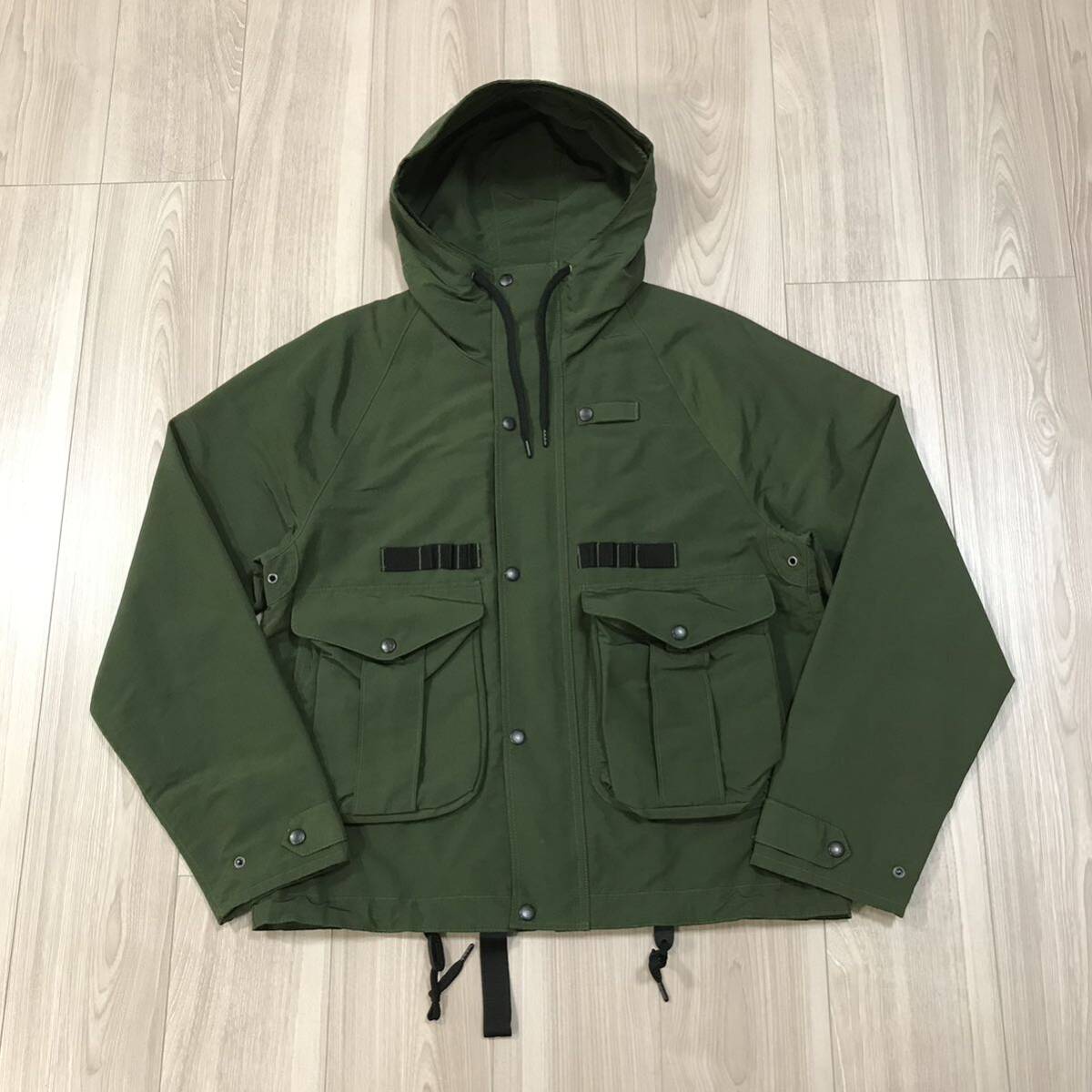 定価64,900 SHAKU HUNTER FISHING JACKET シャクハンター フィッシング ジャケット マウンテン パーカー ブルゾン ミリタリー フィールド