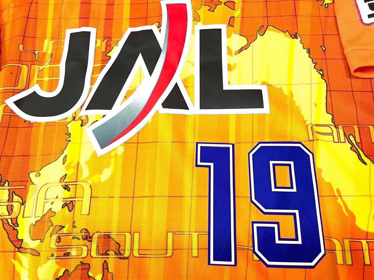 2003-2004 清水エスパルス ホームユニフォーム 背番号19 AHN 2003-2004 清水エスパルス ホームユニフォーム 背番号19 AHN