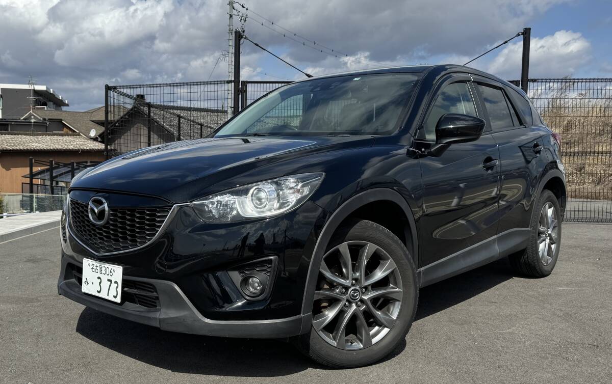 CX5ブラック サンルーフ レザーシート車検6/11名古屋の画像2