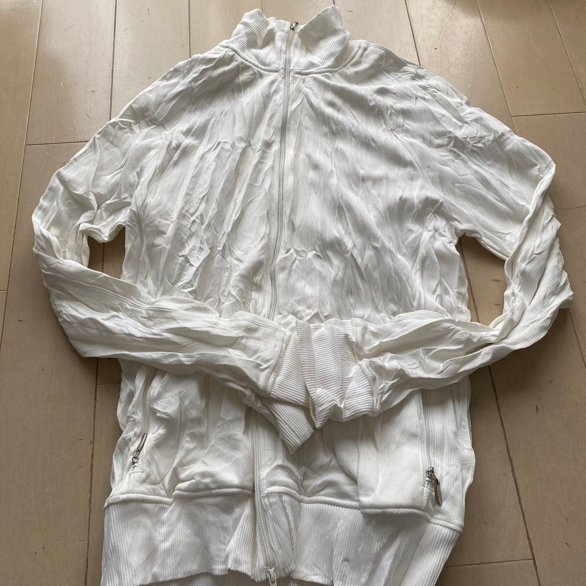 L 7 REAL HIP ホワイト 長袖ジャケット日本製