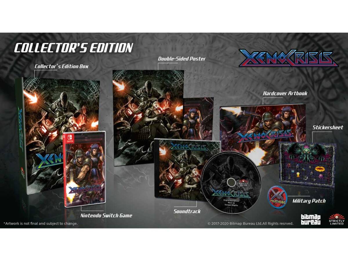 ◆Switch XENO CRISIS COLLECTOR'S EDITION 海外版 国内版本体対応 中古/検:ゼノクライシス XENOCRISIS 限定版の画像8