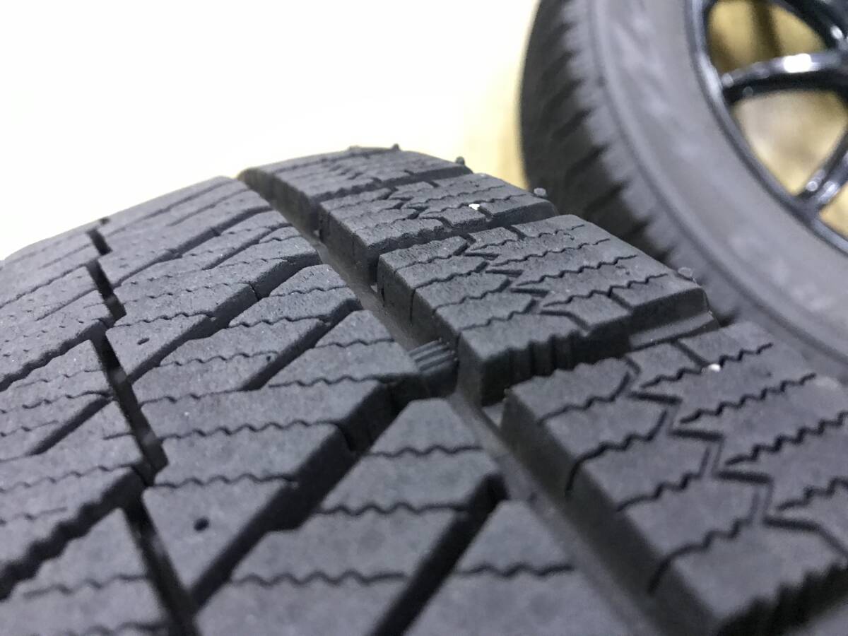 スタッドレス BS VRX2 195/65R16 21年製 アルミホイールセット 4本 中古 ライズ ロッキー_画像5