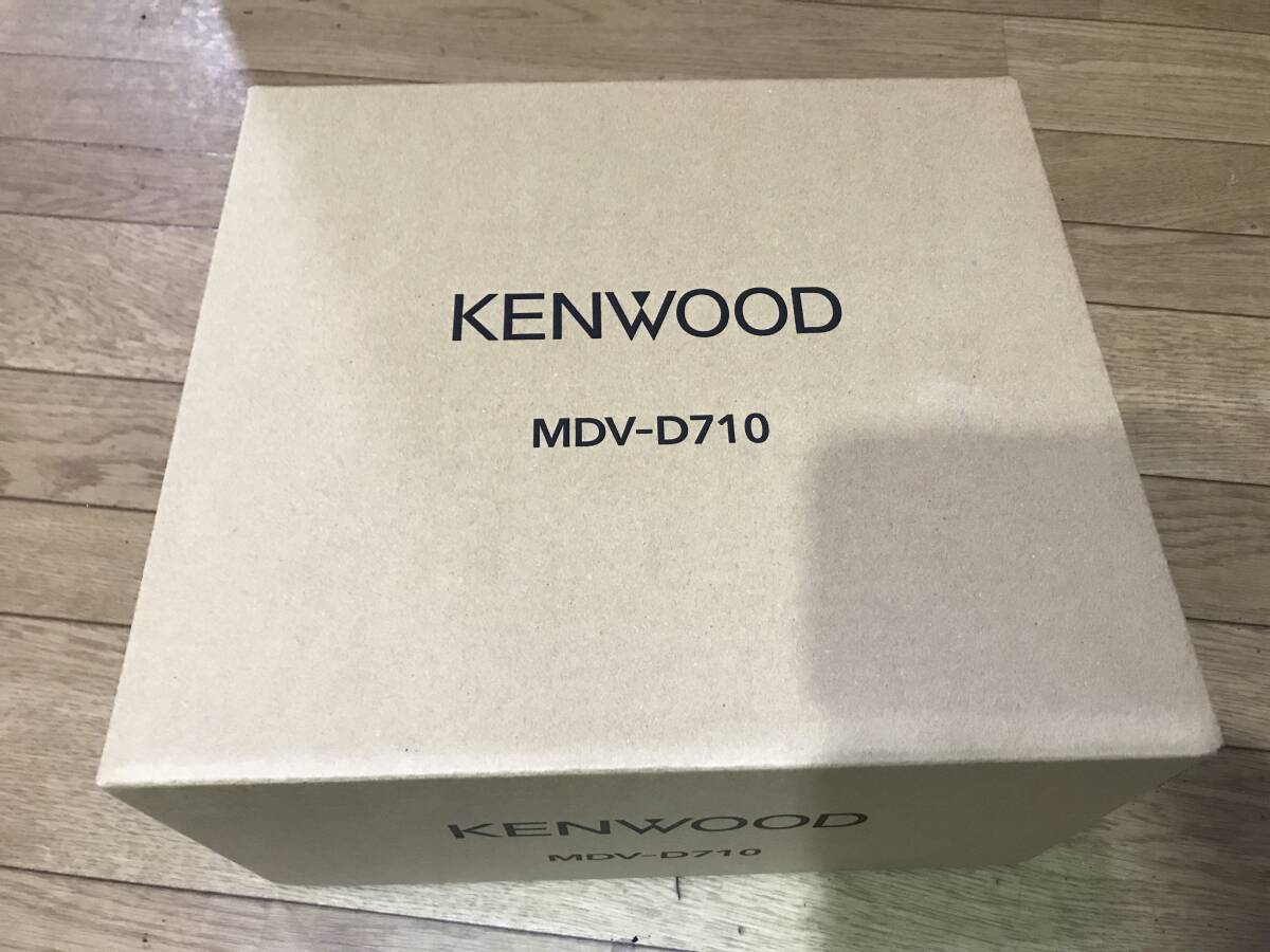 新品 未使用 未開封 ケンウッド MDV-D710 KENWOOD フルセグ Bluetooth 彩速ナビ 7V型ワイド 送料無料_画像1