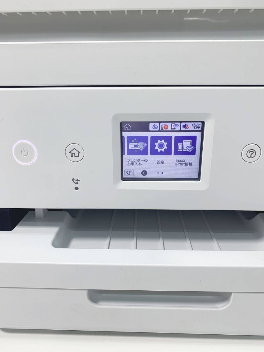 92n 120 動作品 EPSON/エプソン EW-M530F A4インクジェットFAX複合機 コピー機 プリンター 2022年製 現状品_画像8