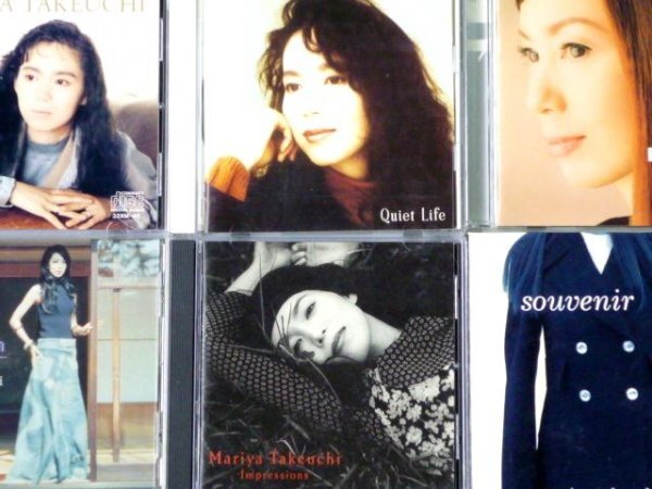 CD Takeuchi Mariya альбом 6 шт. комплект REQUEST/Quiet Life/Bon Appetit!/Denim/Impressions/Souvenir