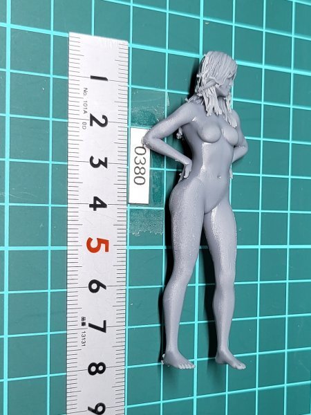 ★（0380）8K光造形プリント品 『 Yuko - Micro Bikini マネキンnude_Ver』 ／≒S:1/20／レジンフィギュア★シタデルカラー等の練習用に_画像10