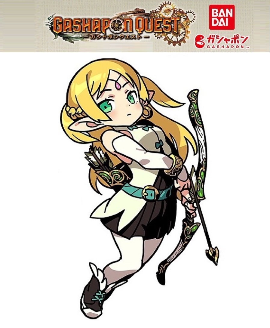 ガシャポンクエスト 長髪のエルフ 上級エルフの服(上) 上級 ガシャポンクエスト 長髪のエルフ 上級エルフの服(上) 上級