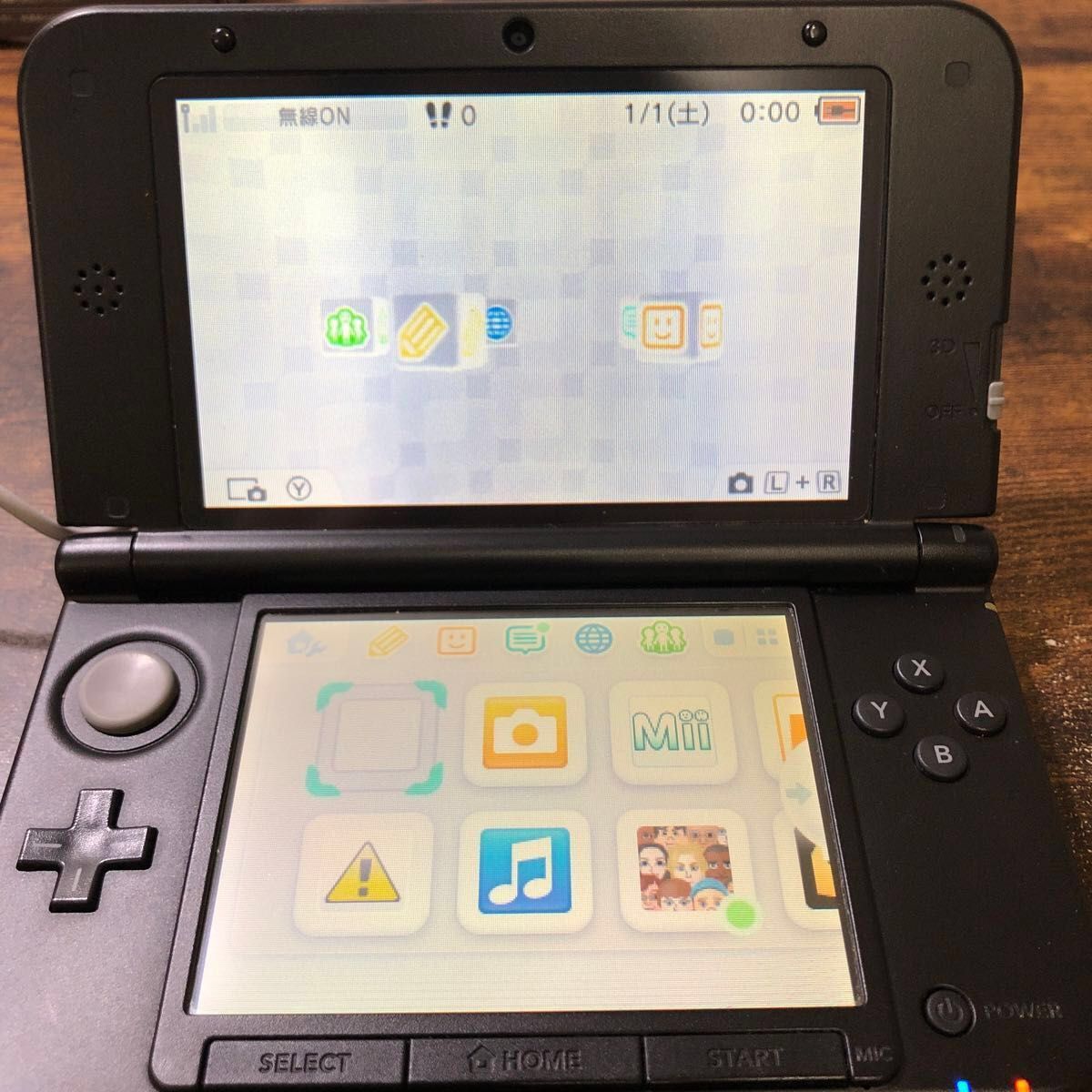 ニンテンドー3DS LL ブラック +充電器+箱(説明書など有り ニンテンドー3DS LL ブラック +充電器+箱(説明書など有り