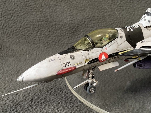 完成品 ハセガワ 1/72 VF-0S ゼロ フェニックス マクロス ロイフォッカー_画像3