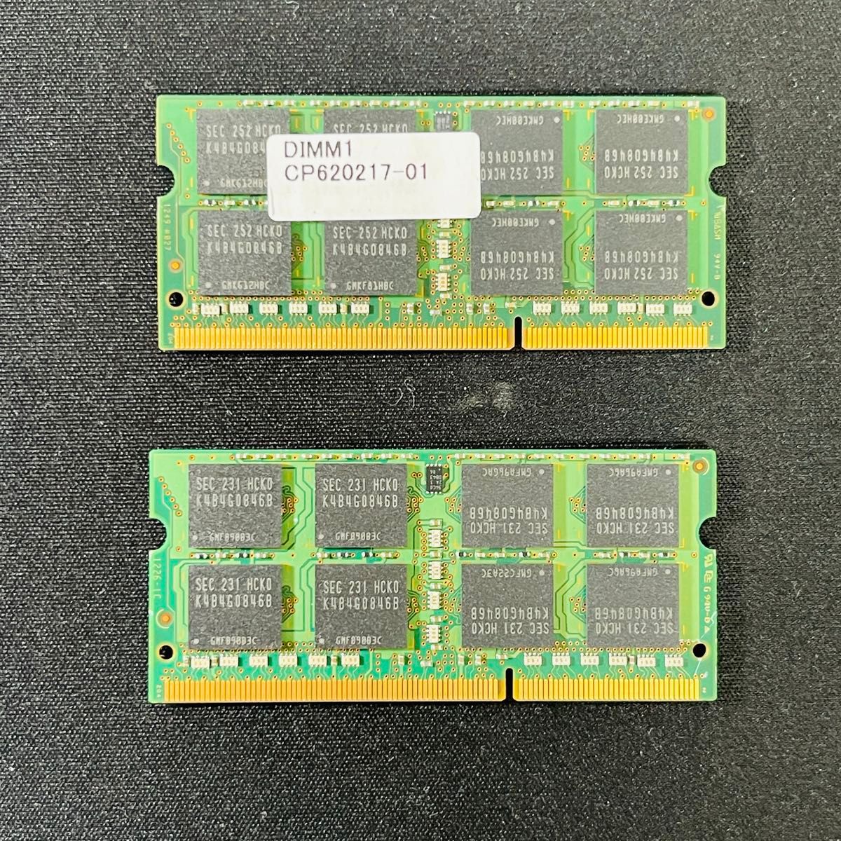 【動作品】SAMSUNG PC3-12800S 16GB 8GB×2枚