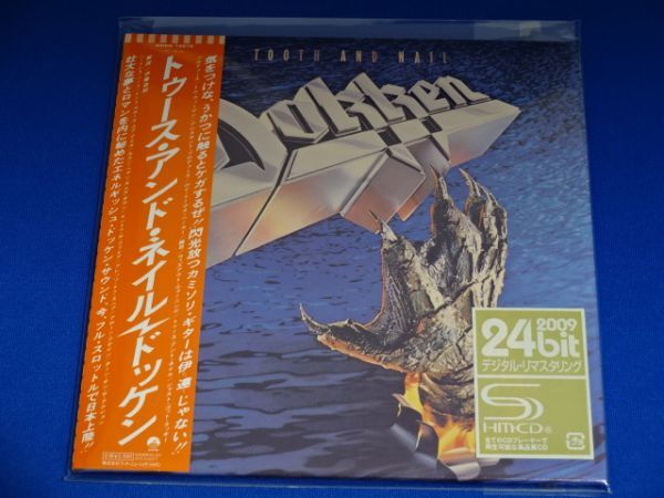  Dokken / палец на ноге s* and * ногти бумага jacket SHM-CD