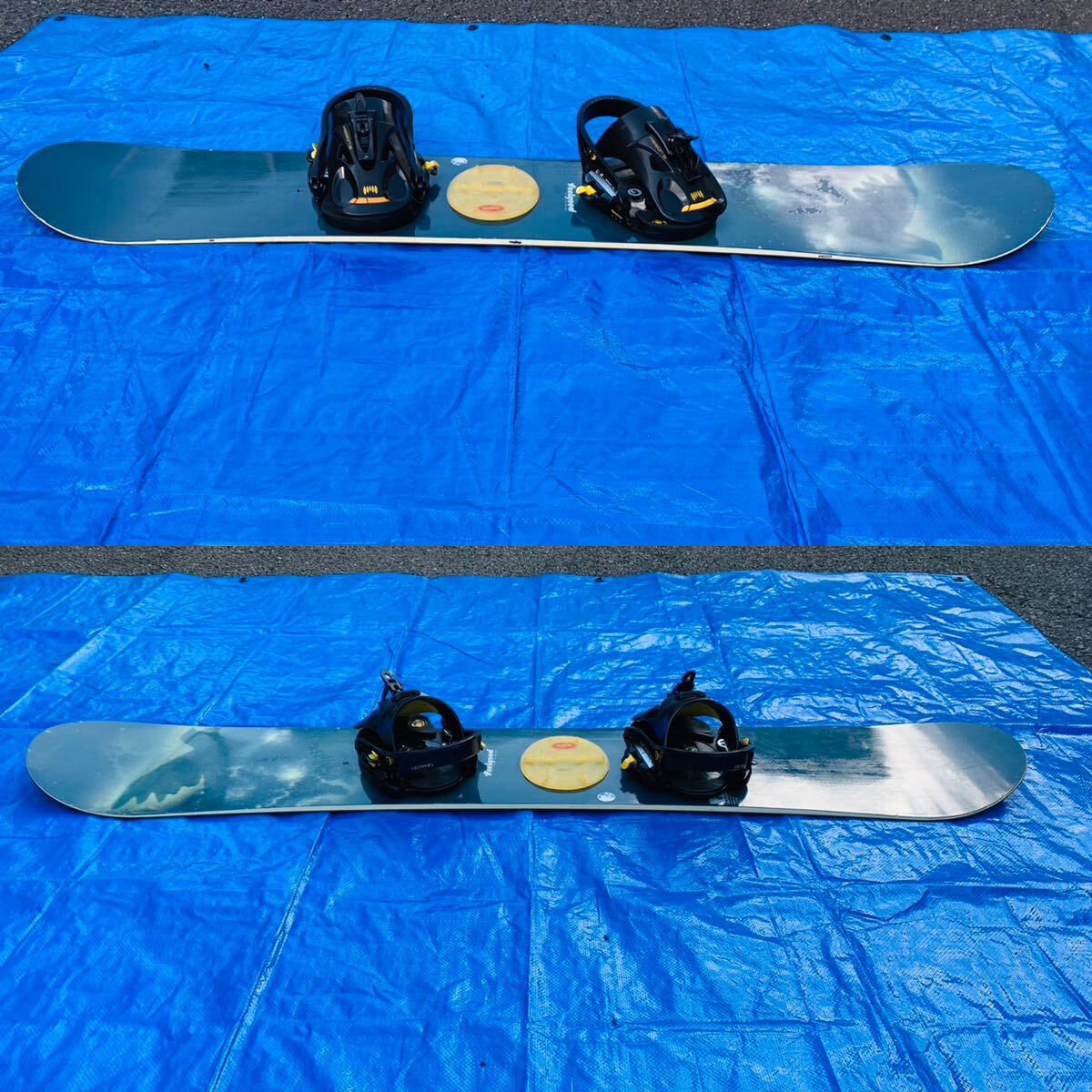 BURTON SNOWBRDS スノーボード ボードケース付き 板 ボード ウィンタースポーツ 約143cm feelgood S3の画像2
