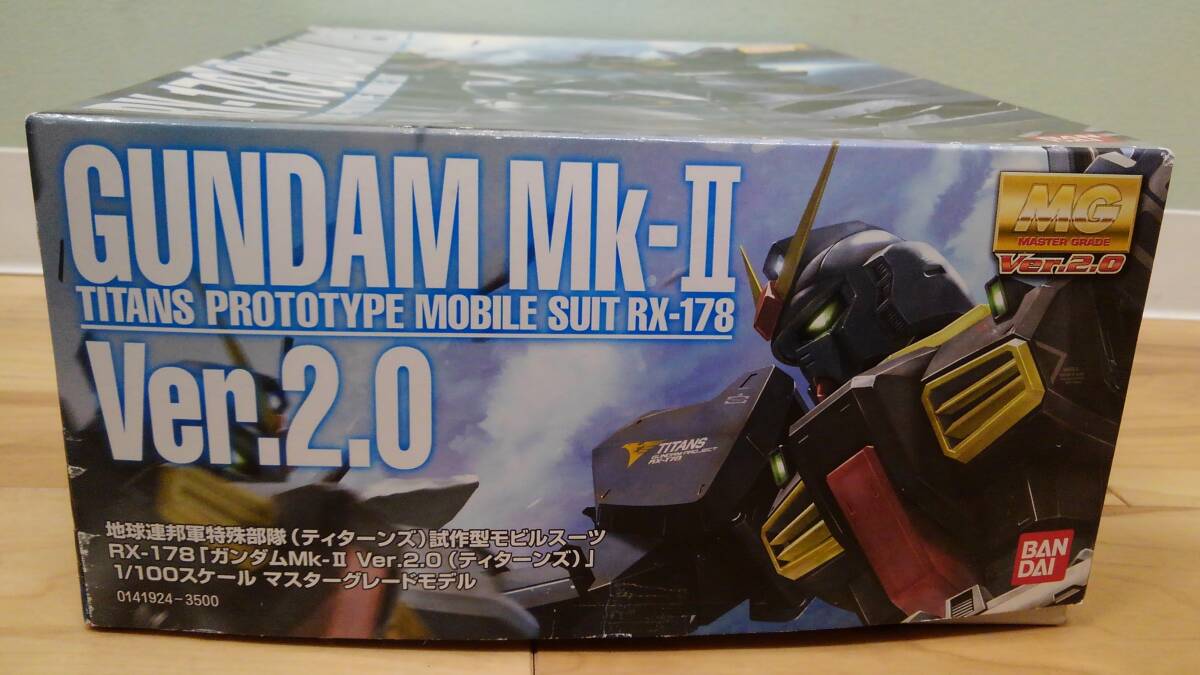 【5018】 1円出品 ガンダム RX-178 GUNDAM Mk-Ⅱ 1/100 ガンプラ プラモデル BANDAI バンダイ ジャンク 現状品 同梱不可 まとめ取引不可_画像9