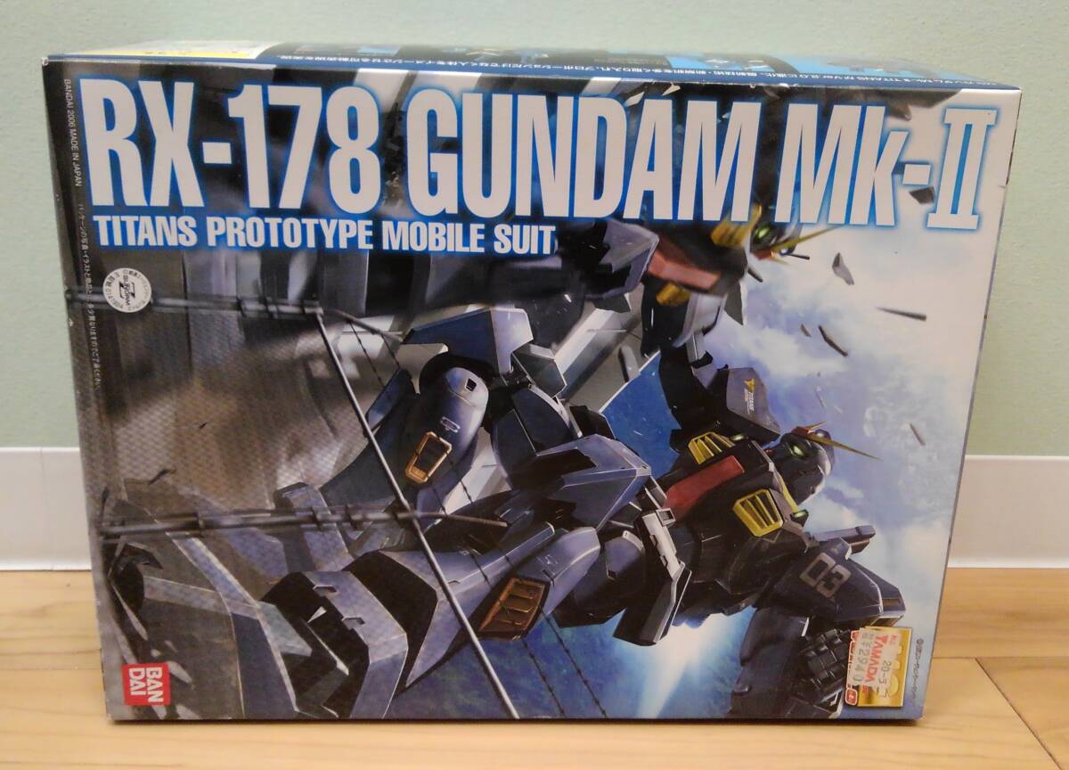 【5018】 1円出品 ガンダム RX-178 GUNDAM Mk-Ⅱ 1/100 ガンプラ プラモデル BANDAI バンダイ ジャンク 現状品 同梱不可 まとめ取引不可_画像1