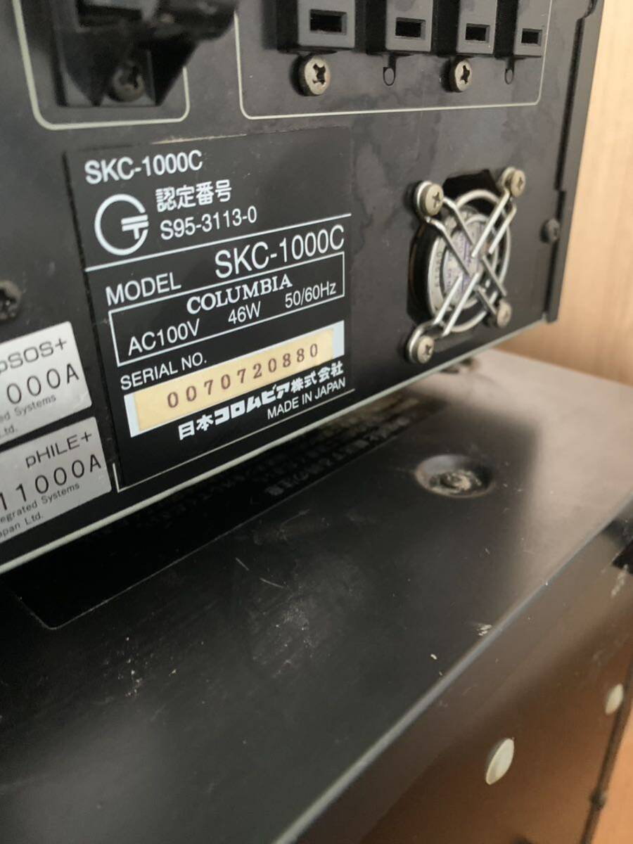 J）現状/ジャンク品　SEGA セガカラ　SKC-1000C通電不可　SKW-2000A通電可 セット　_画像10