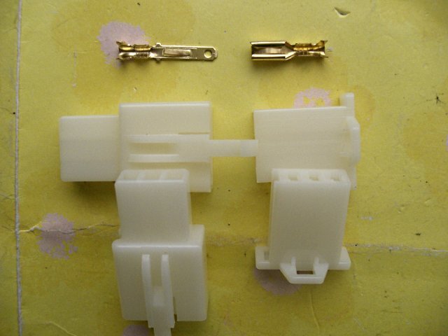 * super-discount prompt decision *3P relay connector ( male / female 10 collection, terminal attaching ), outside fixed form 140 jpy *