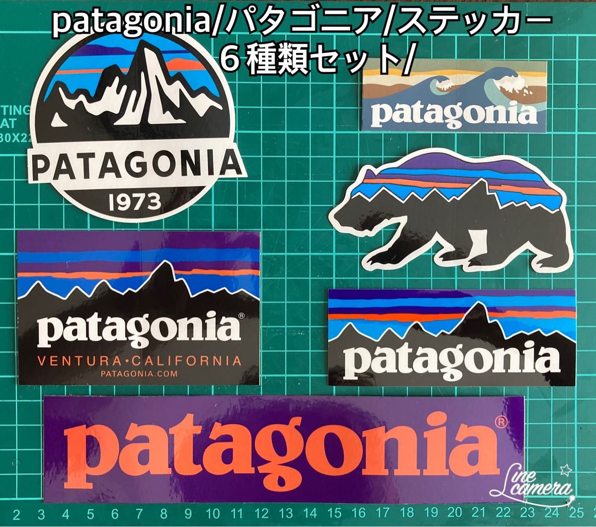 patagonia/パタゴニア/ステッカー６種類セット/新品未使用/