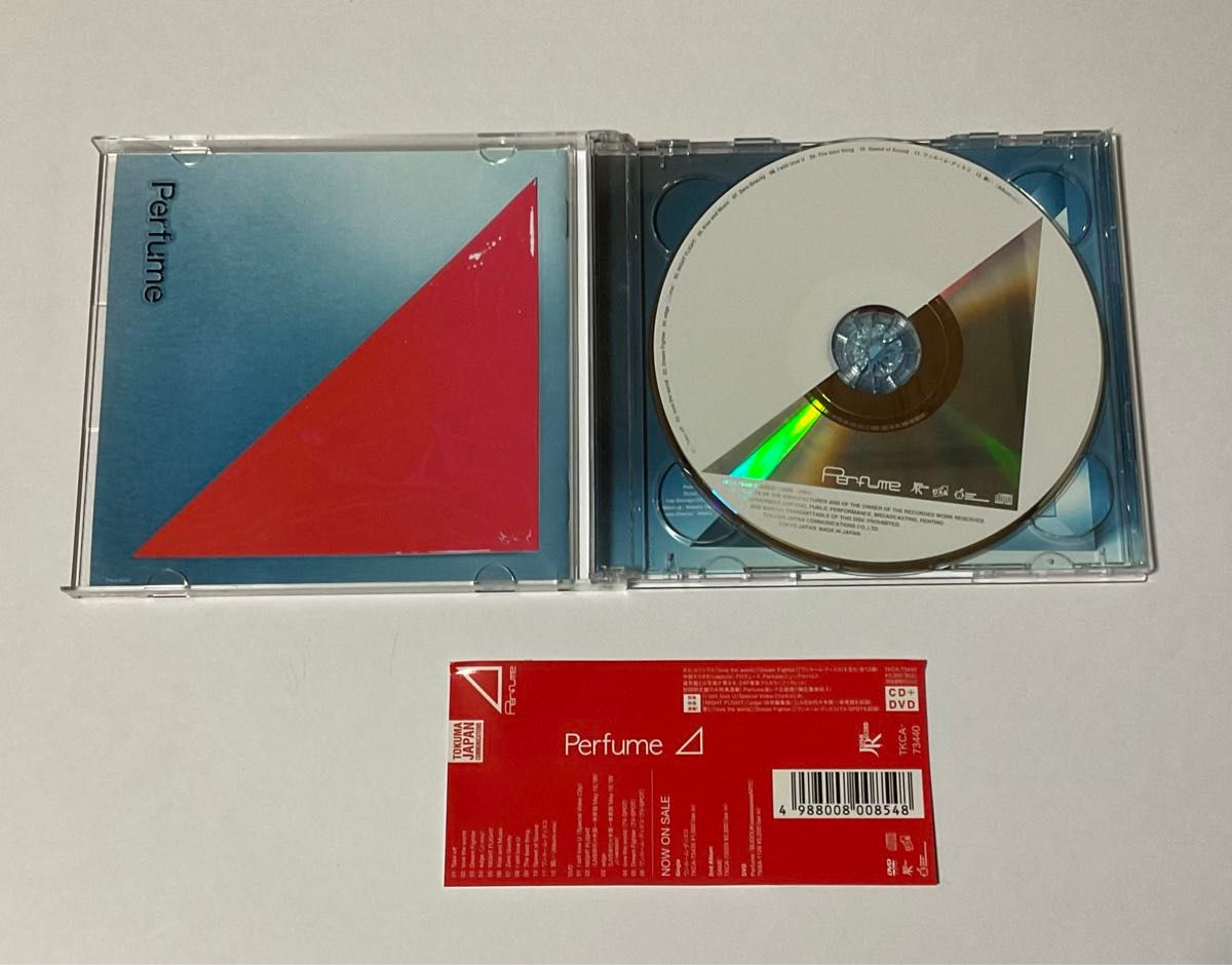 CD+DVD  Perfume 初回限定盤アルバム4枚セット 「⊿ 」「JPN」「LOVE THE WORLD」「LEVEL3」