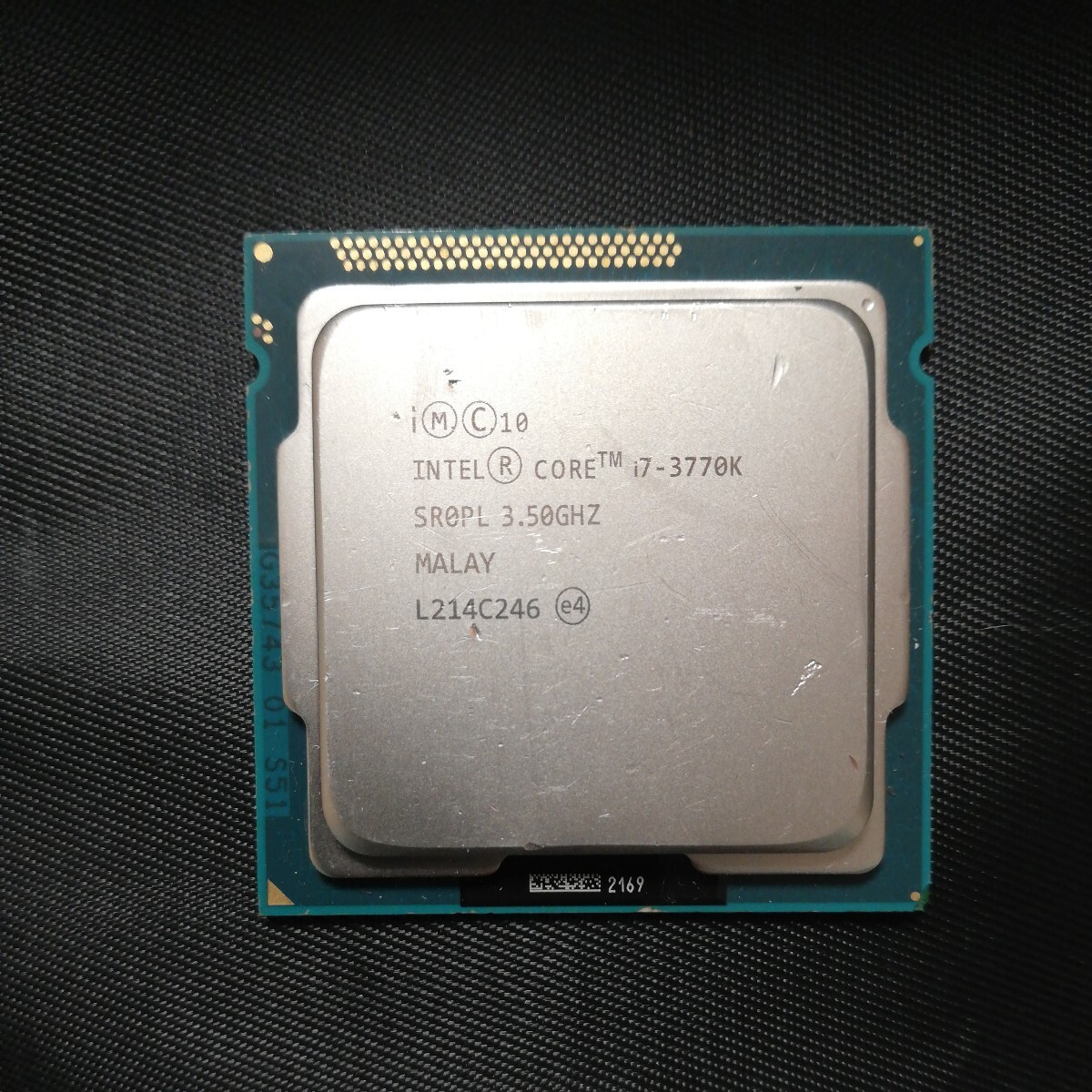 インテルCore i7 3770k付属品なし　訳あり！_画像1