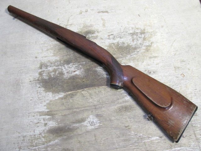 木製 銃床 ストック 全長約80cm_画像1