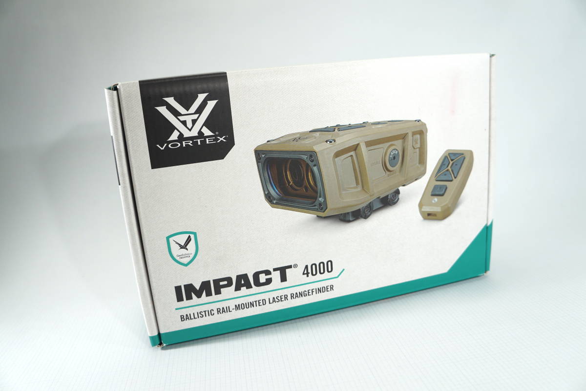 実物 2024年製 Vortex Impact 4000 Ballistic Rail-Mounted Laser Rangefinder_画像10