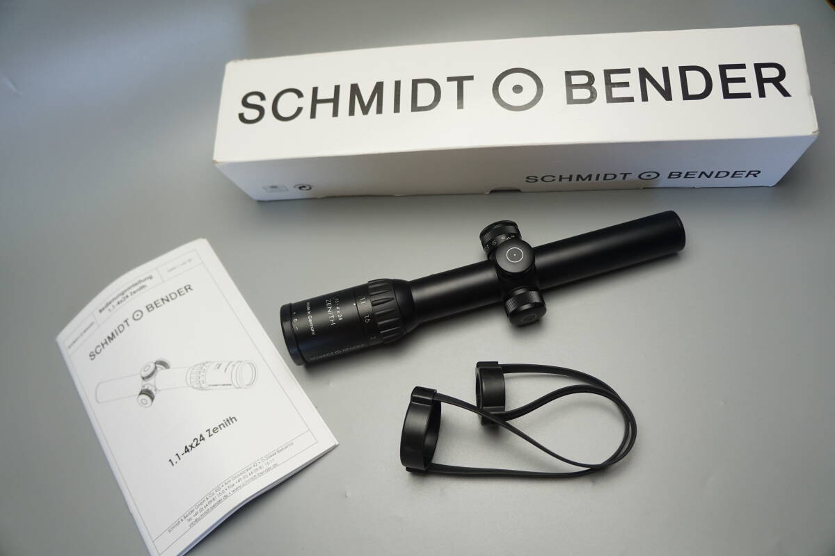 SCHMIDT BENDER 1.1-4x24 Zenith LM FD7 シュミットベンダー ショートスコープ_画像1