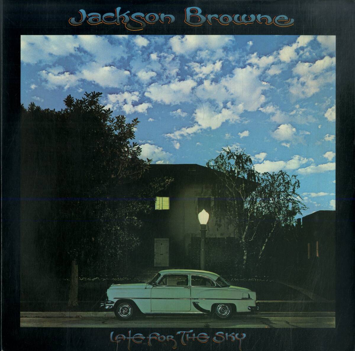 A00587477/LP/ジャクソン・ブラウン(JACKSON BROWNE)「Late For The Sky (1974年・7E-1017)」_画像1