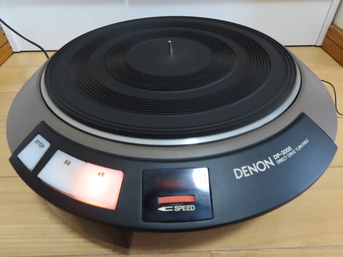 DENON DP-3000　ダイレクトターンテーブル　動作良好_画像2