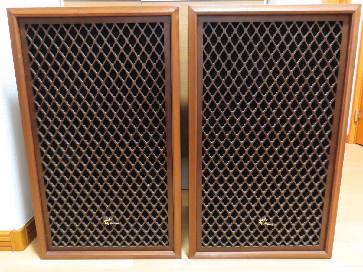 Yahoo!オークション - 外観綺麗 SANSUI SP-150 木格子 リアル Yahoo!オークション - 外観綺麗 SANSUI SP-150 木格子 リアル