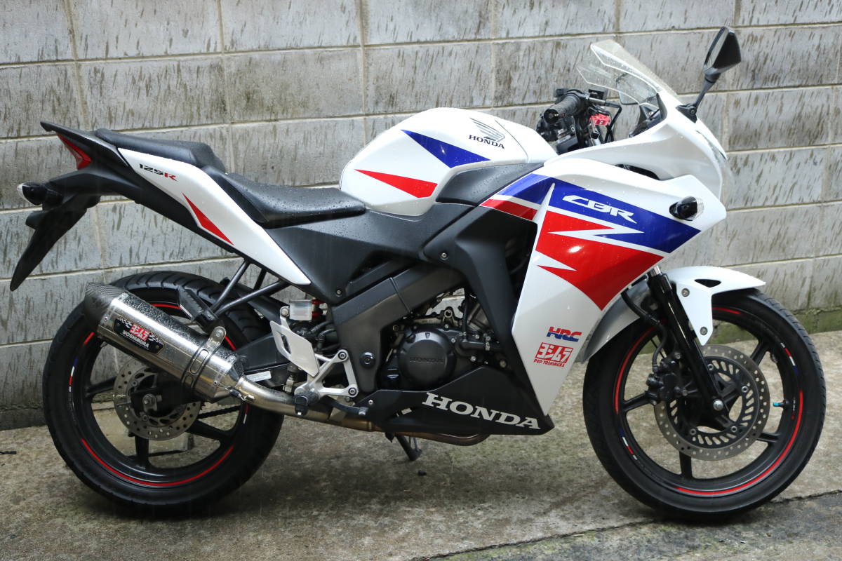 ヨシムラマフラー付き　CBR125R　インジェクション　FI　JC50 国内モデル_画像1