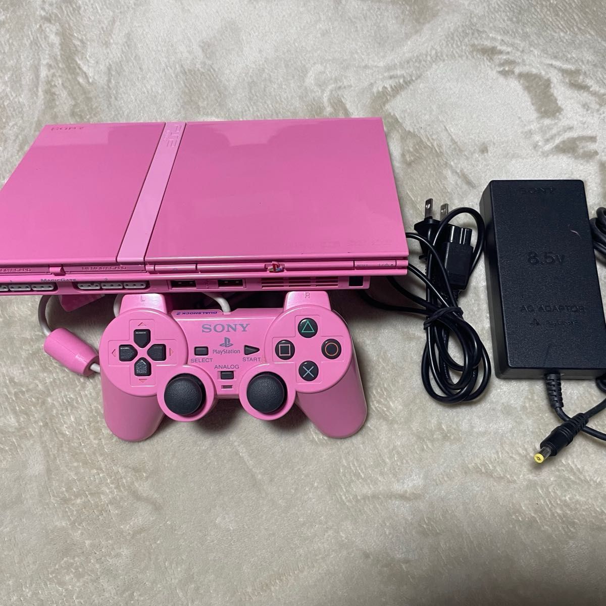 ※ジャンク　PlayStation2 SCPH‐77000ピンク