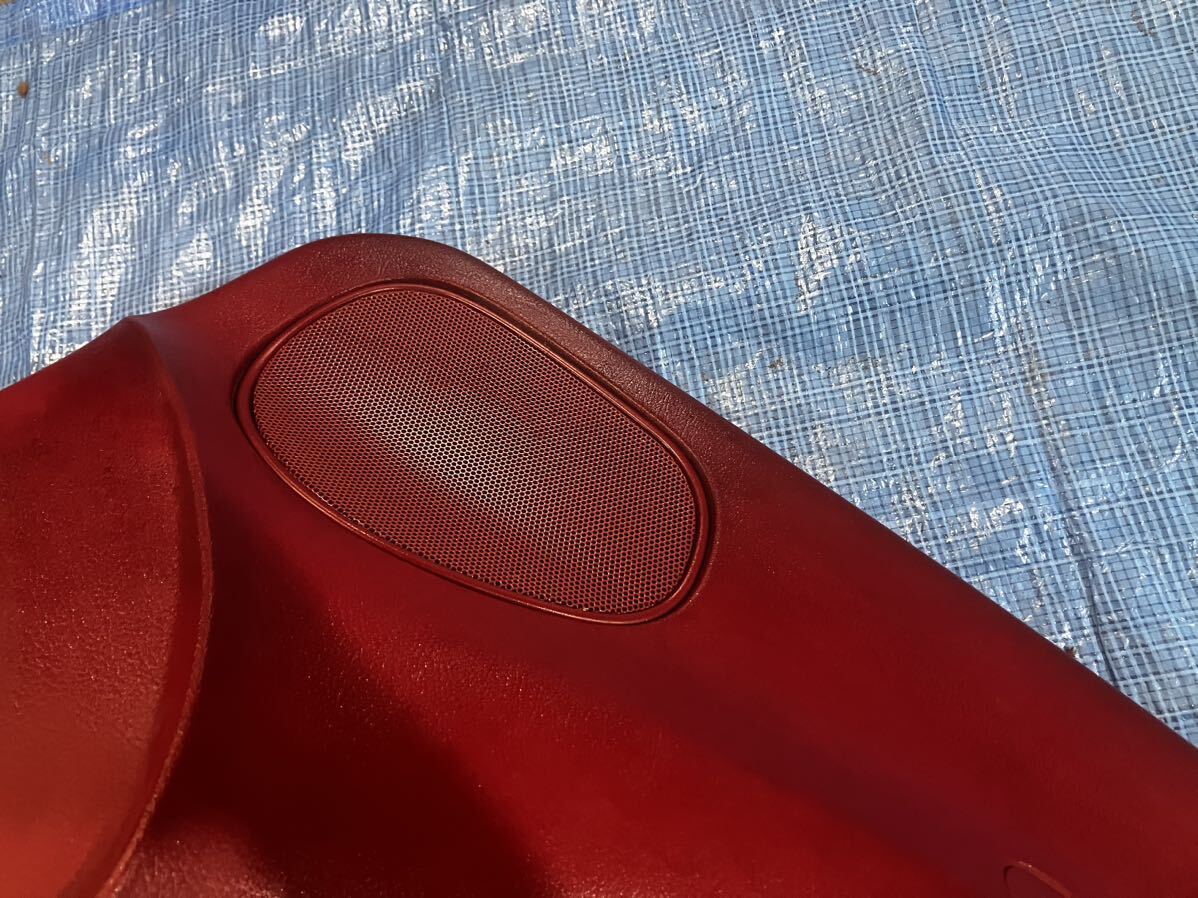 マツダ RX-7 FD3S 純正 赤 内装 ドア トリム 内張り パネル 左右 内装 レア 1型 タイプX アンフィニ RX7 Mazda_画像8