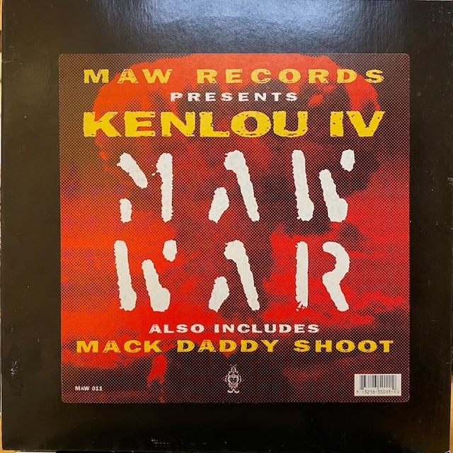 Kenlou IV - MAW War / Masters At Worksによる別プロジェクト、Kenlouによる1996年リリースのヒット・シングル！_画像1