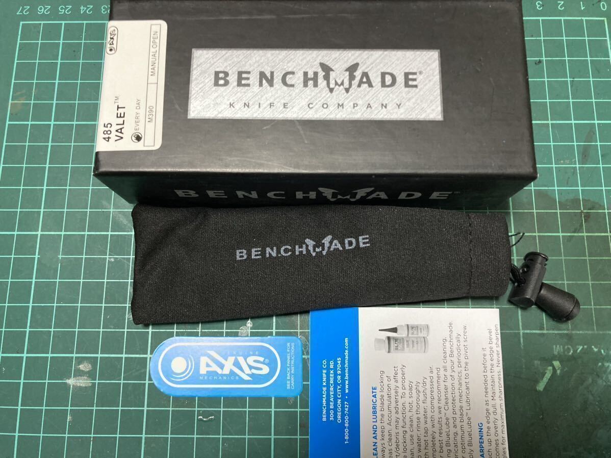 Benchmade 485 CFハンドル ナイフ 。ベンチメイド 登山 釣り キャンプ ブッシュクラフト クマ対策 護身用 狩猟 鹿狩 猪狩 熊狩 クマ_画像5