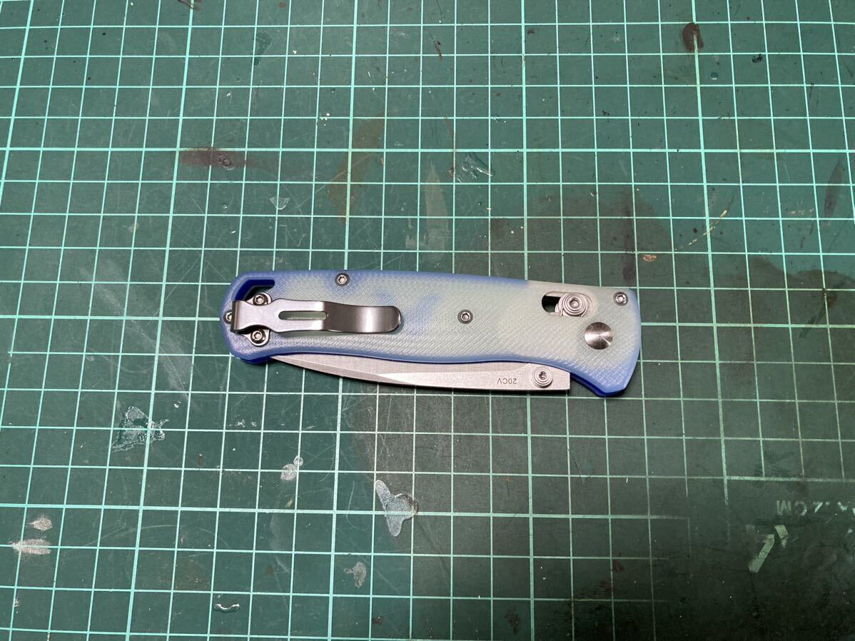 Benchmade 535 G10 ナイフ 。ベンチメイド 登山 釣り キャンプ ブッシュクラフト クマ対策 護身用 狩猟 鹿狩 猪狩 熊狩 クマ_画像2