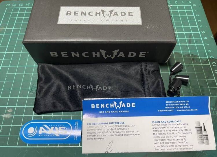 Benchmade 535 BK-4 EDC ナイフ 。ベンチメイド 登山 釣り キャンプ ブッシュクラフト クマ対策 護身用 狩猟 鹿狩 猪狩 熊狩の画像4