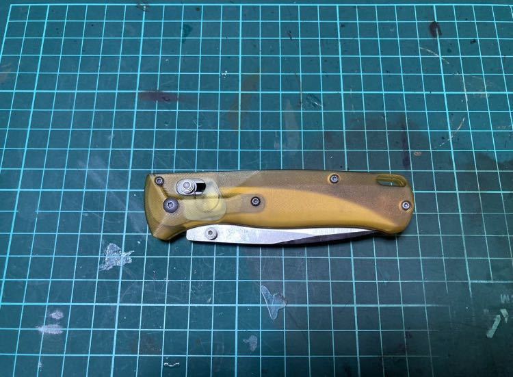 Benchmade 535BK-4 バグアウト ナイフ 。ベンチメイド 登山 釣り キャンプ ブッシュクラフト クマ対策 護身用 狩猟 鹿狩 猪狩 熊狩 クマ_画像1