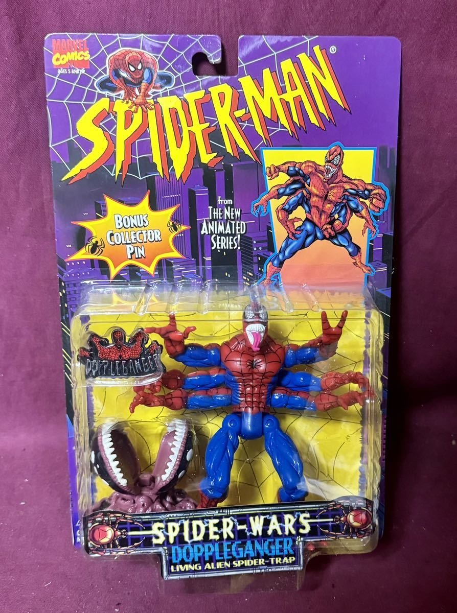 '96 TOYBIZ『SPIDER-WARS』DOPPLEGANGER SPIDER アクションフィギュア SPIDER-MAN ドッペルゲンガー・スパイダー マンMARVEL COMICS_画像1