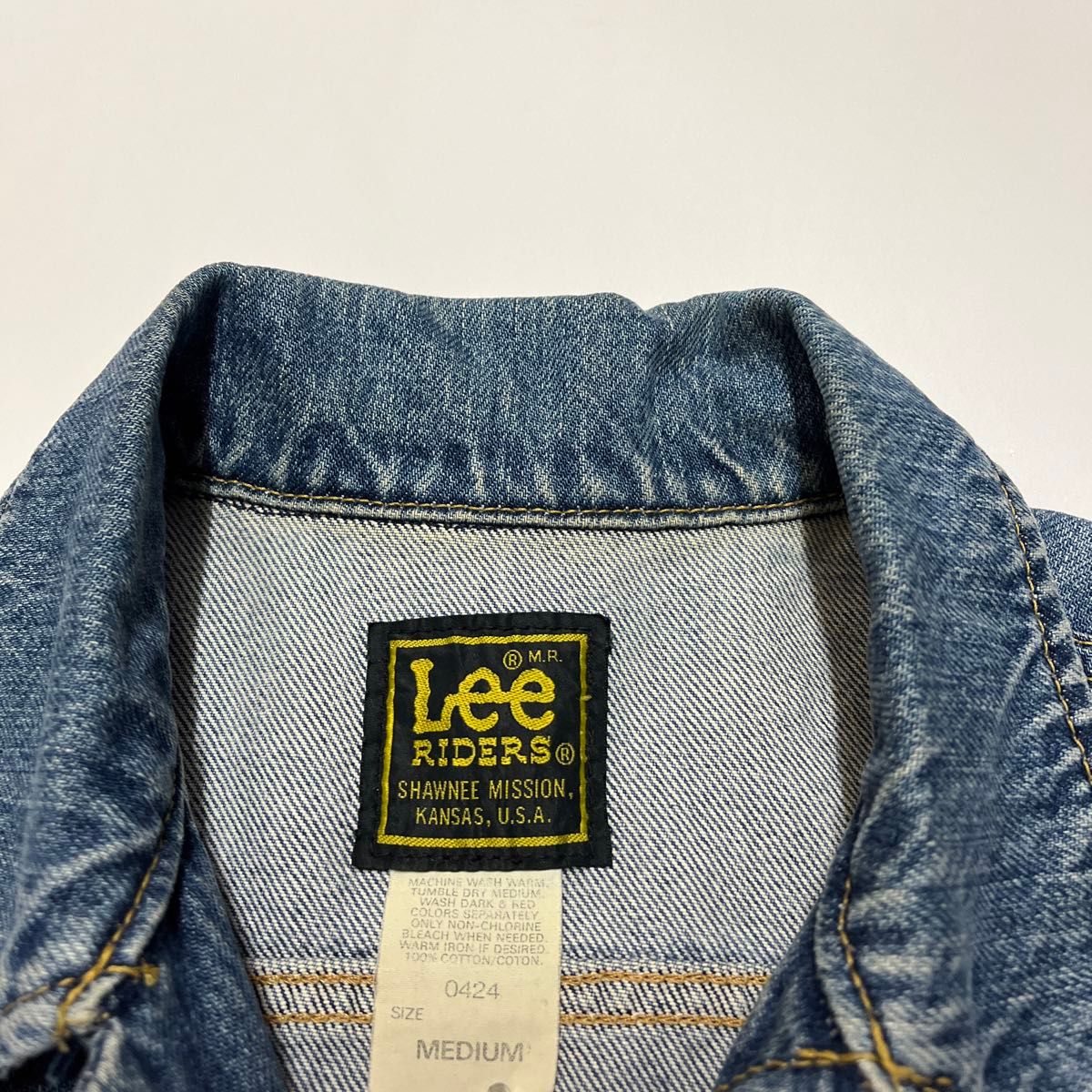 Lee RIDERS リーライダース 0424 デニムジャケット ジージャン M Lee RIDERS リーライダース 0424 デニムジャケット ジージャン M