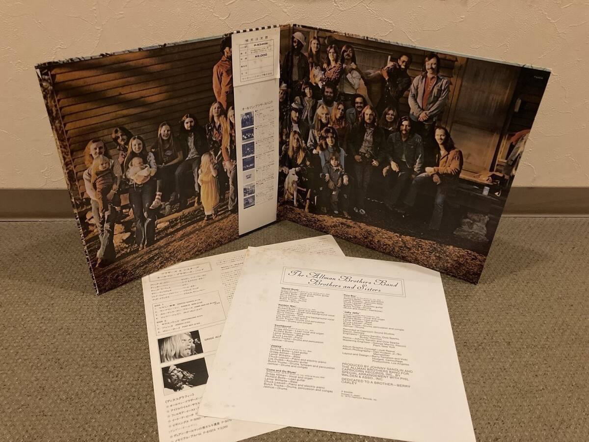 ■帯付きLP◆オールマン・ブラザーズ・バンド／ブラザーズ＆シスターズ　◆Allman Brothers Band_画像3