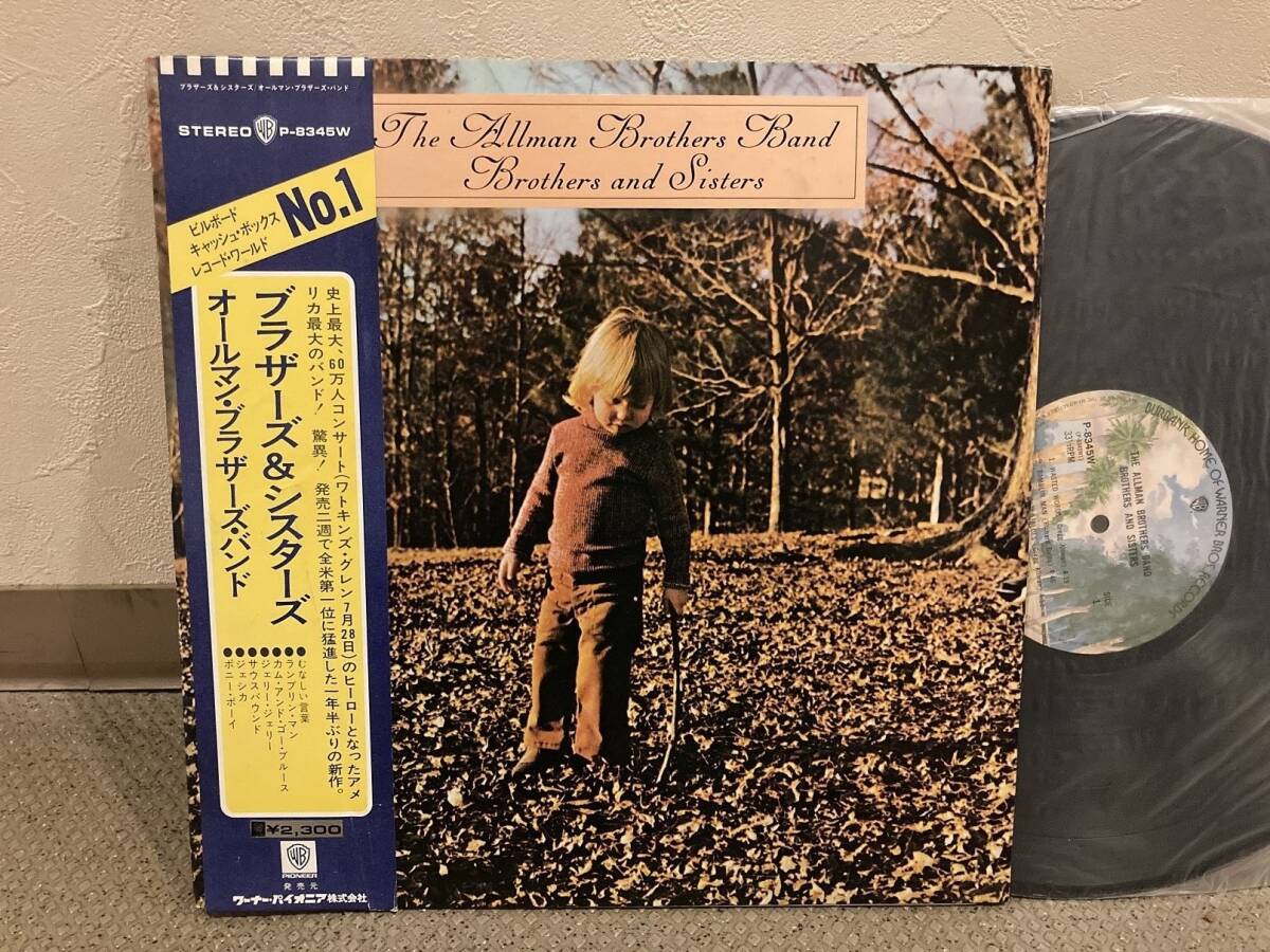 ■帯付きLP◆オールマン・ブラザーズ・バンド／ブラザーズ＆シスターズ　◆Allman Brothers Band_画像1